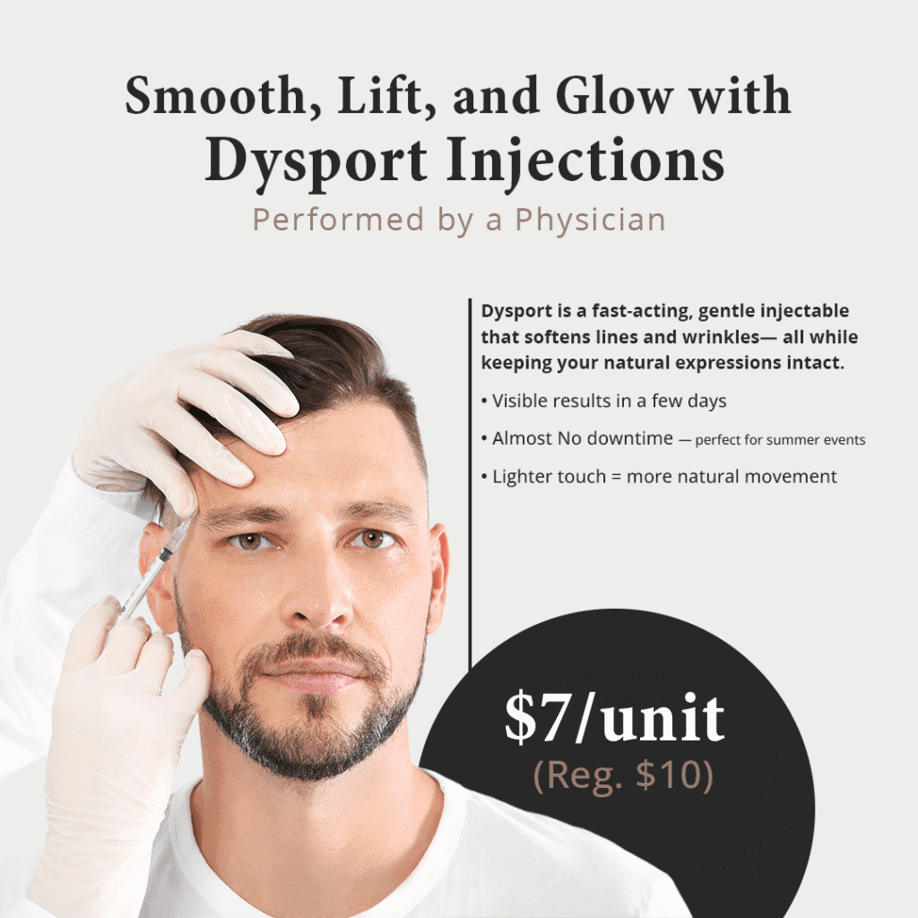 Dysport Injections $7/unit