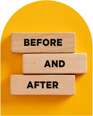 Before and After of Everblooming Cosmetic & Laser Clinic in Pickering, ON